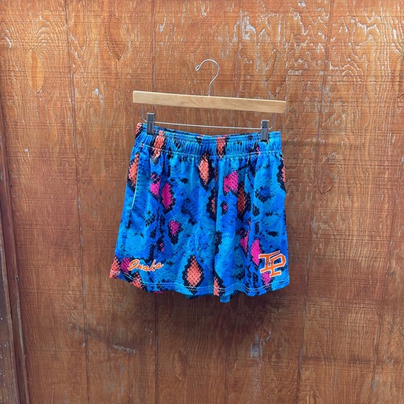 inaka power Other - Men's Inaka Power Blue Snake Print Mesh Shorts Large